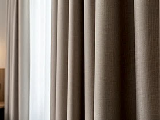 hotel room blackout curtain